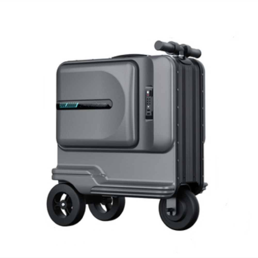 The new 24 inch double intelligent electric suitcase trolley case movable suitcase electric scooter that can go to work and go shopping.