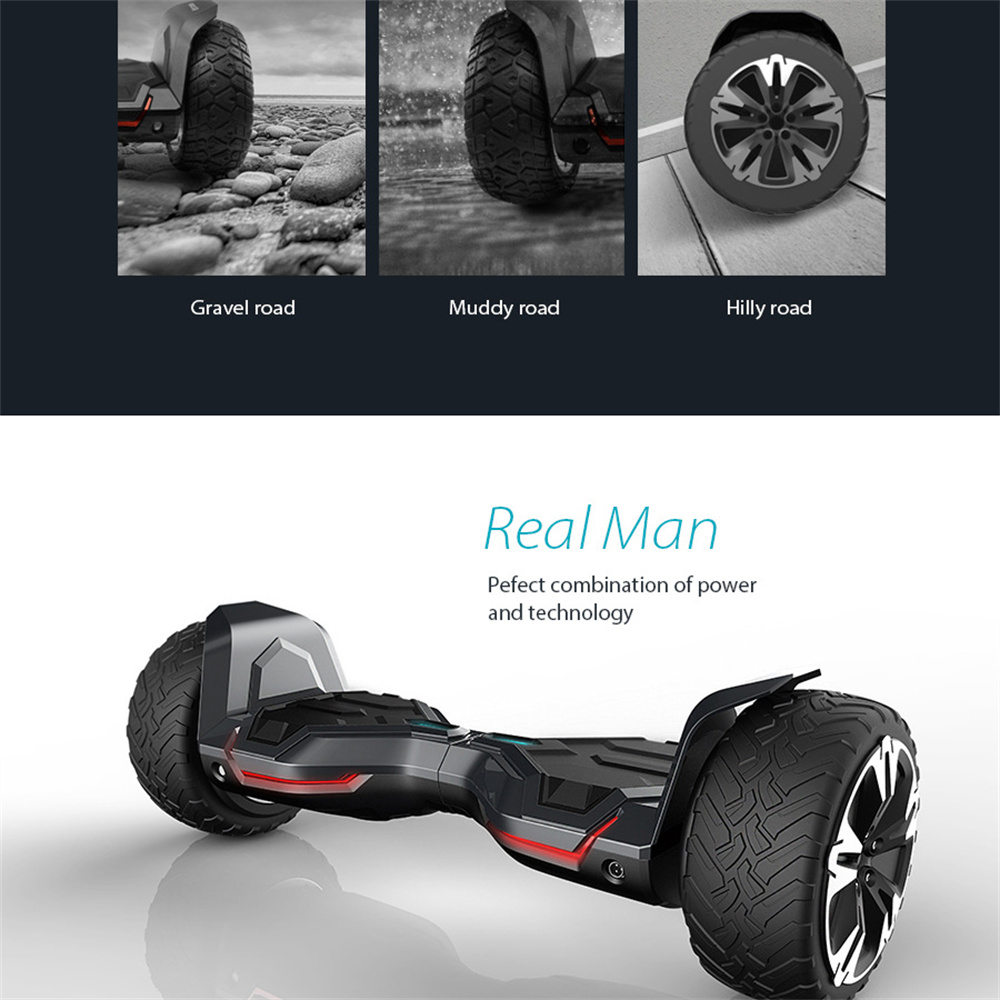 350W Dual motor 8.5inch multi terrain off-road powerful sports APP controls smart electric balance mobility scooter