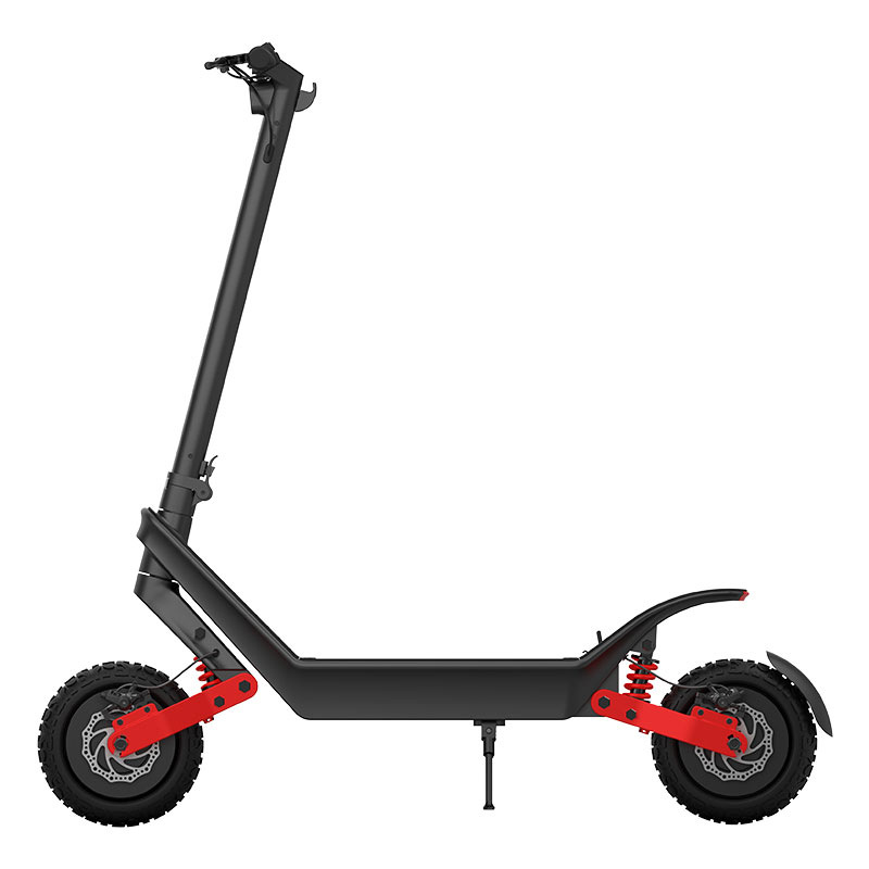 1200W double motor 11inch ultra wide vacuum tire front and rear double drive ultra long endurance fast folding LED display off-road electric kick scooter