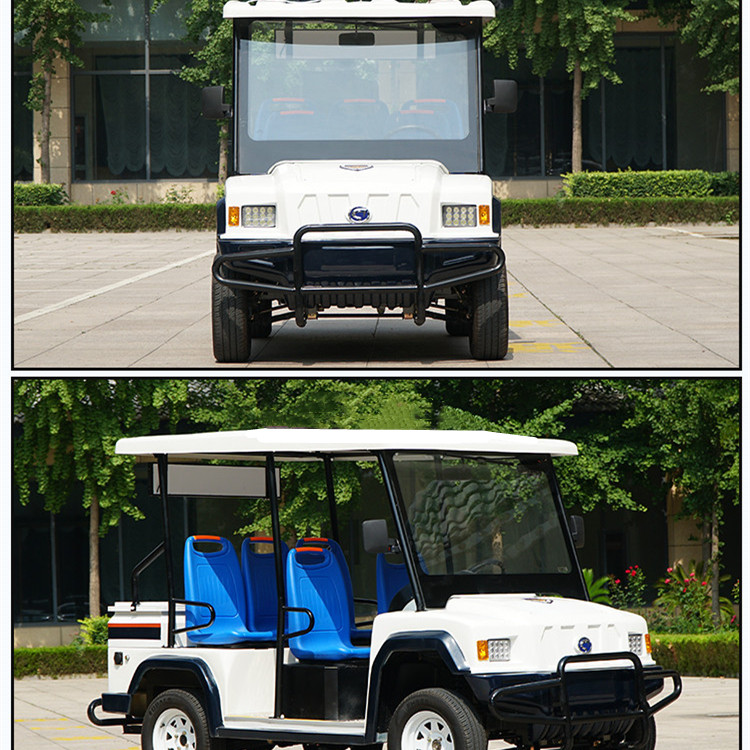 4000W 5seat new energy environmental protection electric four-wheel patrol sightseeing tour vehicle property scenic spot car