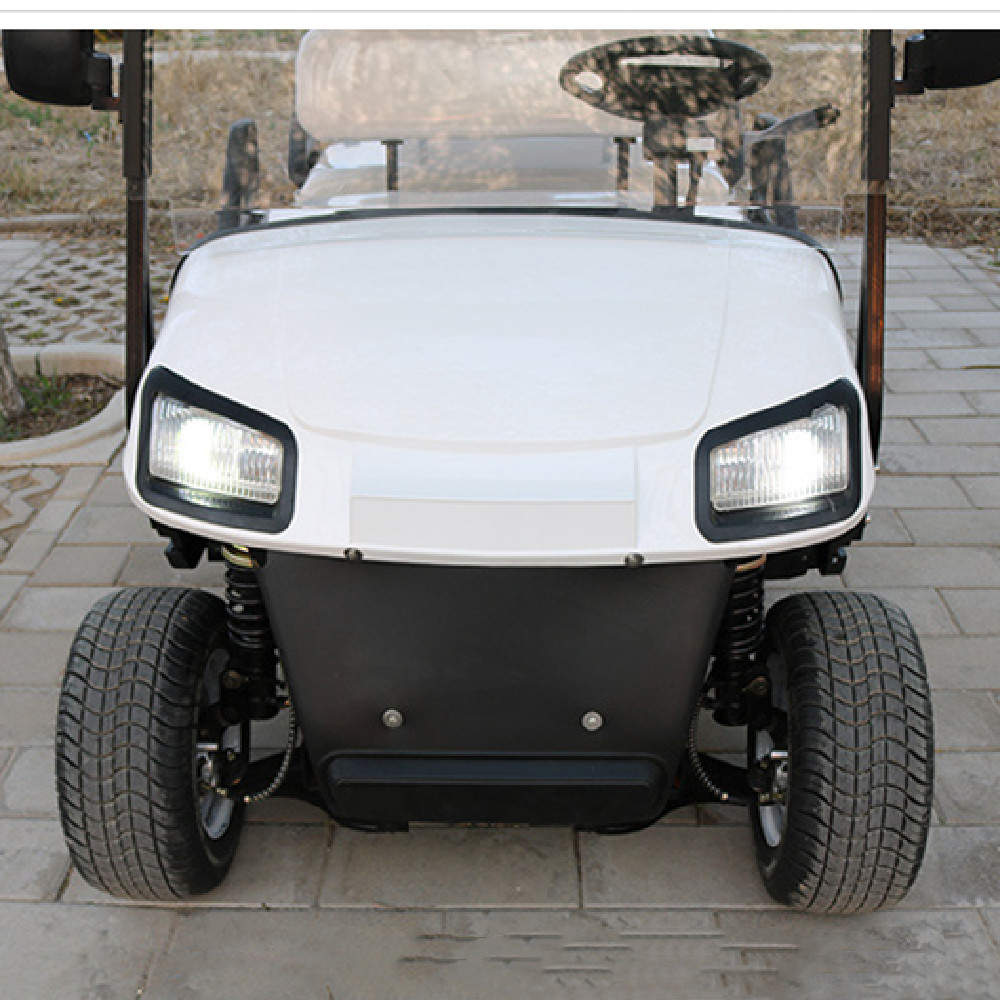 New energy ultra long endurance portable electric four-wheel golf cart scenic spot sightseeing patrol Airport Ferry car