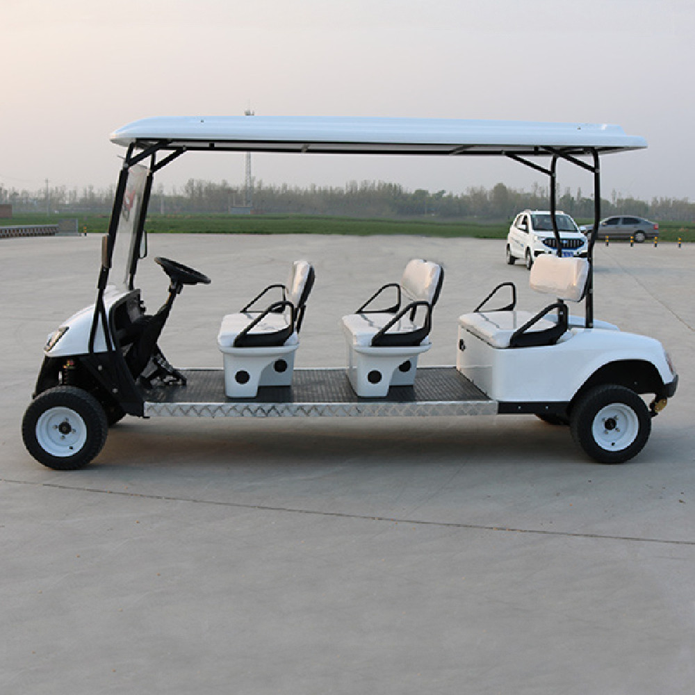 New energy ultra long endurance portable electric four-wheel golf cart scenic spot sightseeing patrol Airport Ferry car