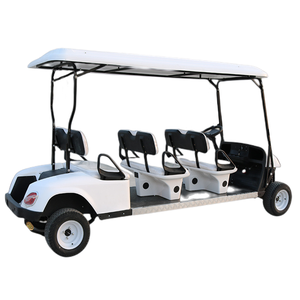 New energy ultra long endurance portable electric four-wheel golf cart scenic spot sightseeing patrol Airport Ferry car