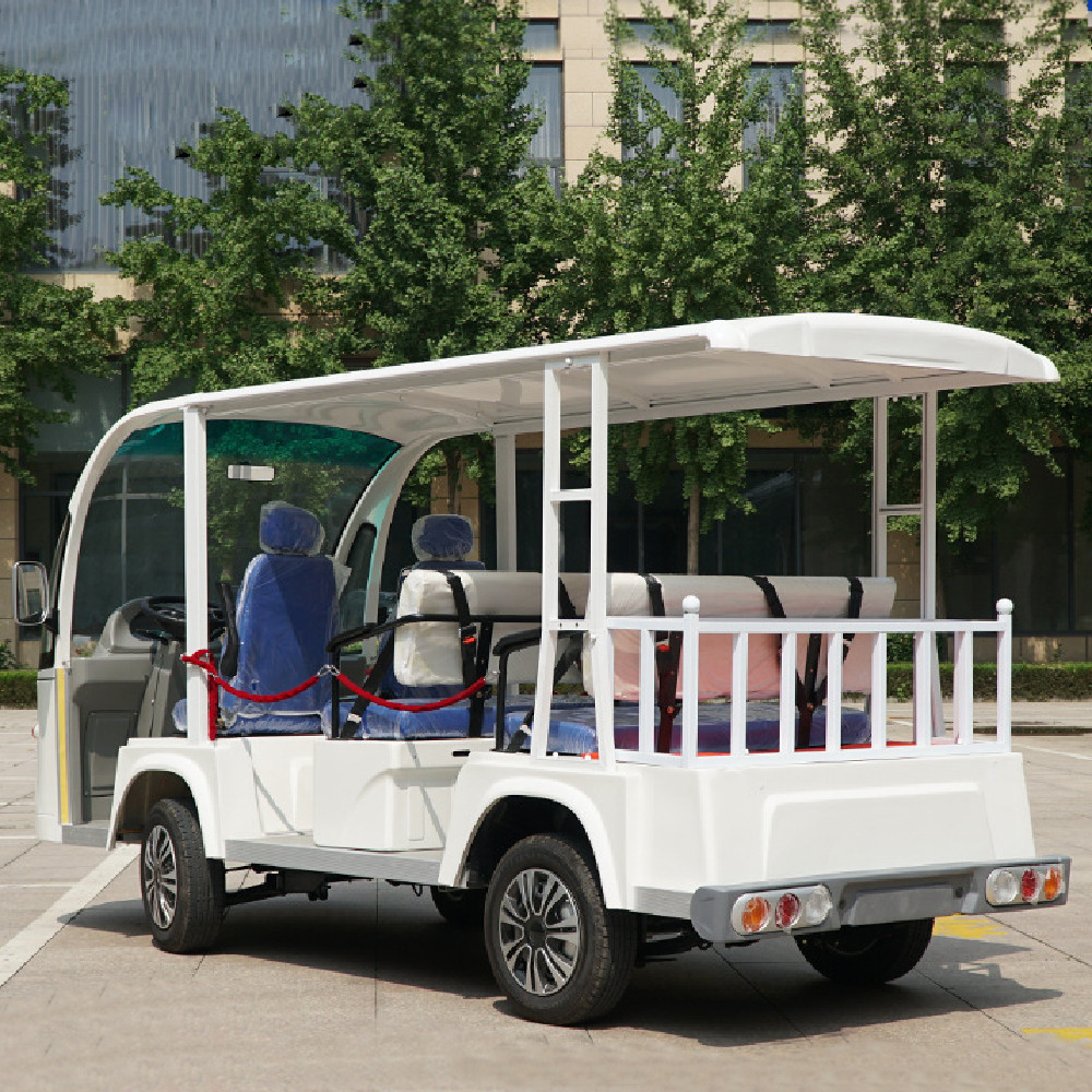 4000W long-range new energy automatic power-off anti-skid downhill speed limit sightseeing golf car patrol ferry electric four-wheel car