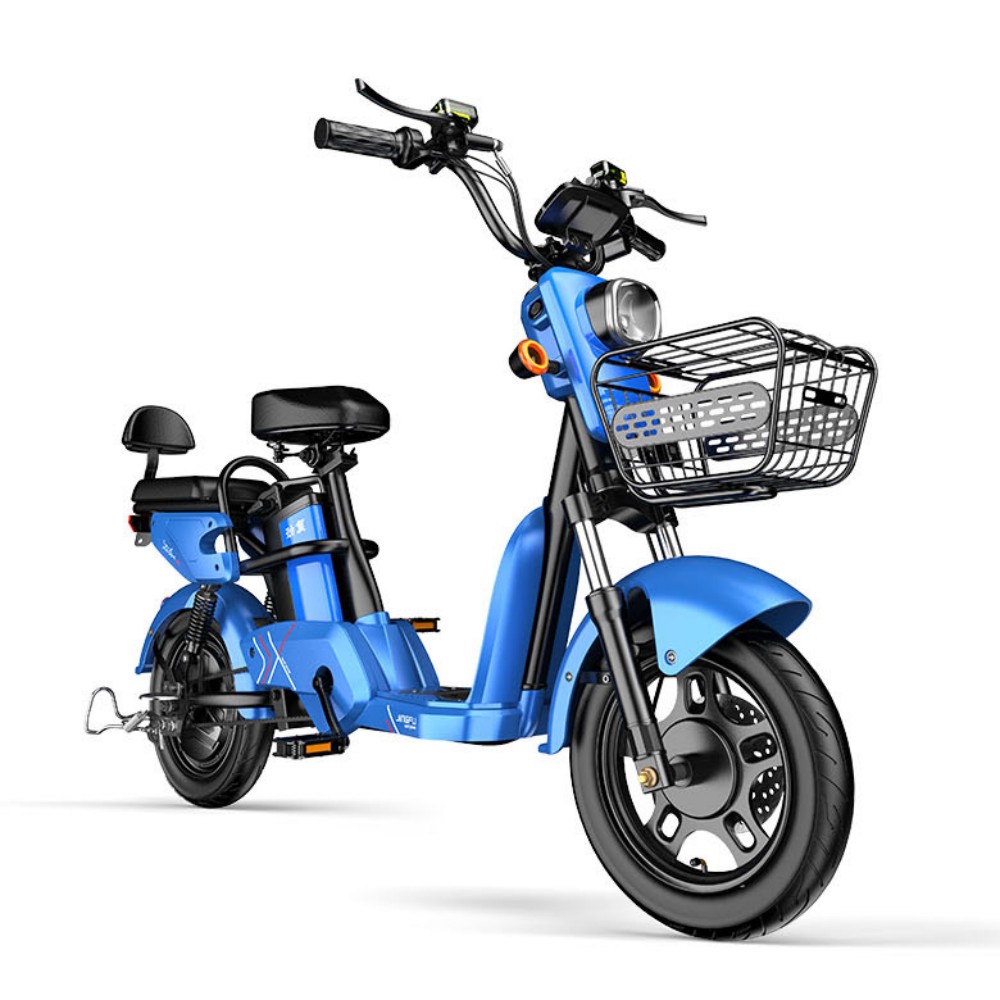 350W super long endurance waterproof front and rear oil pressure disc brake family travel parent-child two seats take out electric two wheel scooter