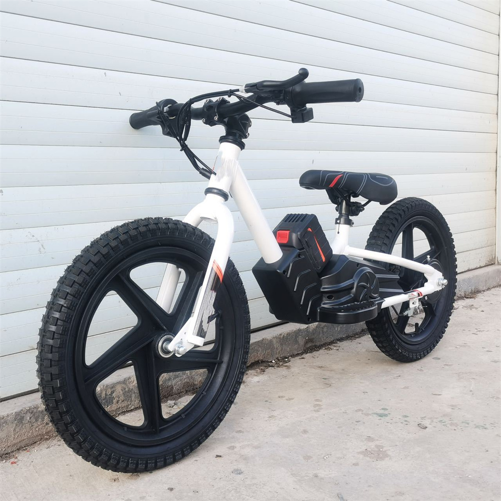 12inch 16inch 200W lithium battery brushless motor children detachable battery three stage variable speed lightweight two wheel electric balance bicycle motorcycle