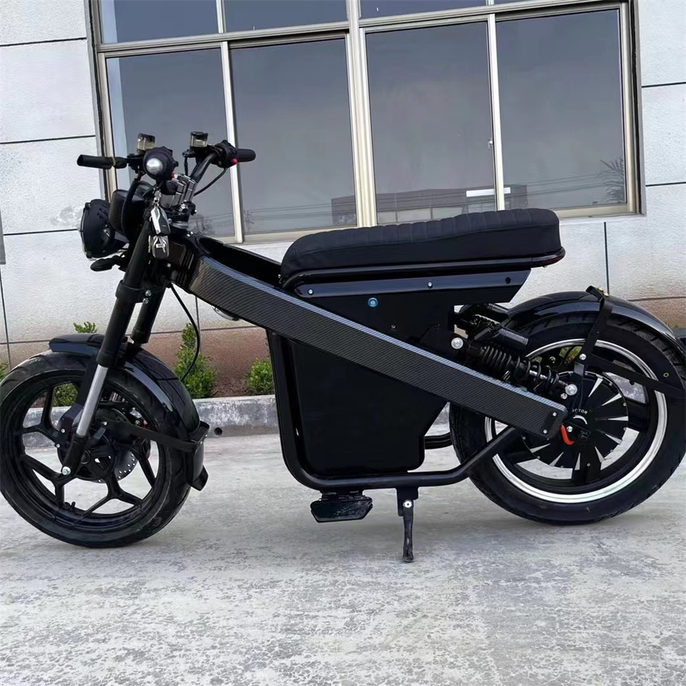 EEC Halley citycoco New 17inch High Power Three Stage Variable Speed Dual Display Dual Seat Outdoors Electric Scooter Motorcycle