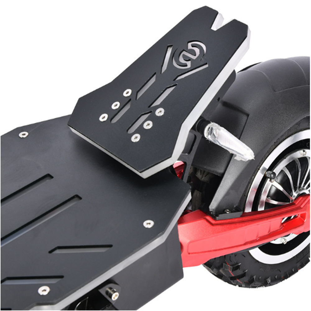 4000W high-power dual-drive high-speed outdoor off-road cool colored lights ultra wide pedals dual hand brake LCD display screen foldable electric kick scooter