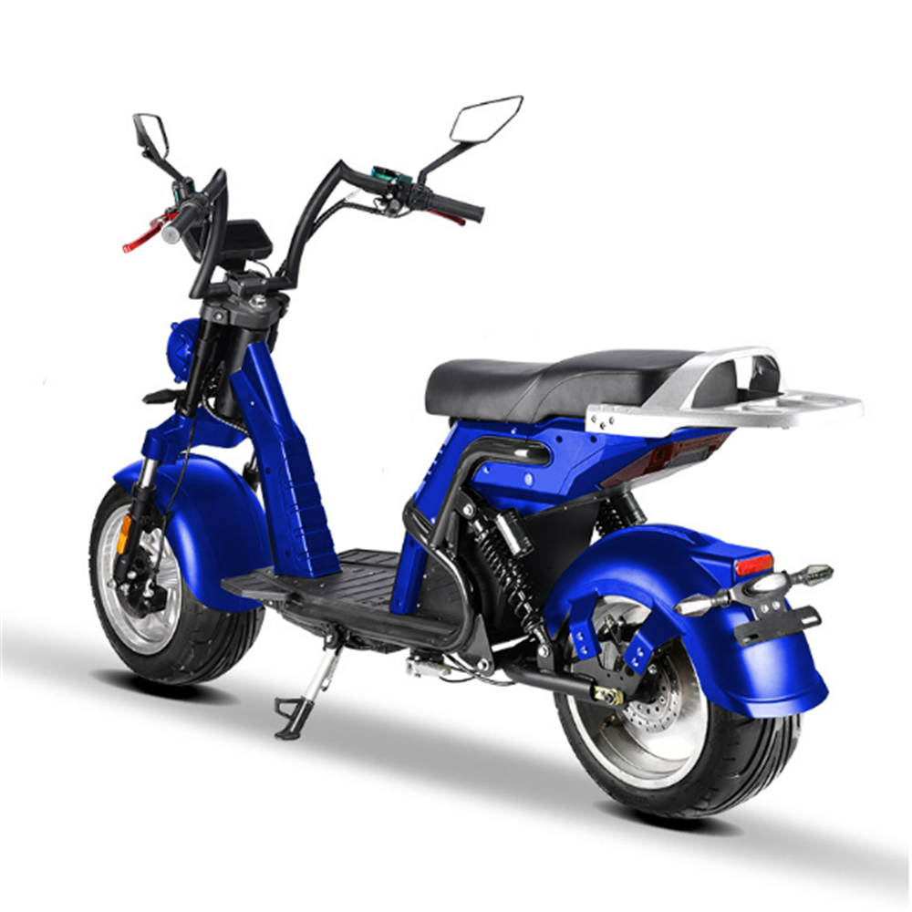 4000W Powerful Halley City-coco Fat Tire Motorcycle For Adult high speed two seats off-road cross-country electric scooter