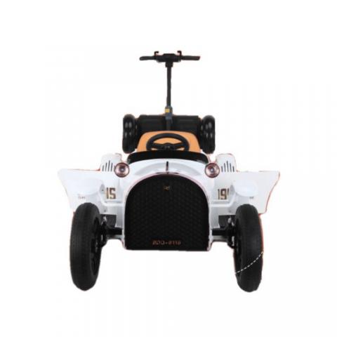 Non-pneumatic tires 2 baby electric car with 4 wheels push & pedal ride on car easy to fold electric scooter
