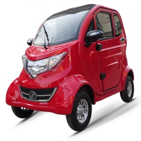 Small Mini Automobile Four Wheels Mobility Scooter Cars Electric Car for Adults low speed for Adults golf camping two seats car