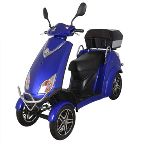500W 48V 10 inch disable people handicapped person Reverse gear 3 speeds Rear drive ABS plastic electric four wheels scooter car
