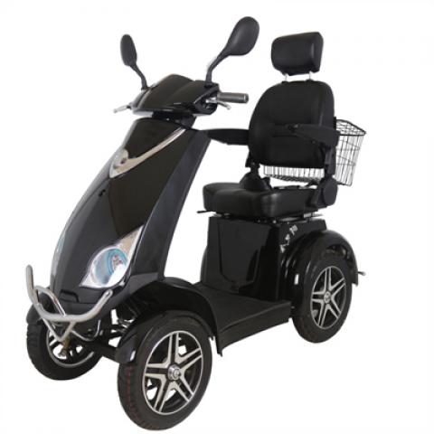 500W 48V 10 inch handicapped person Reverse gear Rear drive electric four wheels scooter 4 wheelers car vehicle
