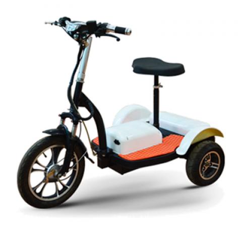 mini long range patrol electric three wheels for old people limited mobility shopping portable scooter bike bicycle tricycle