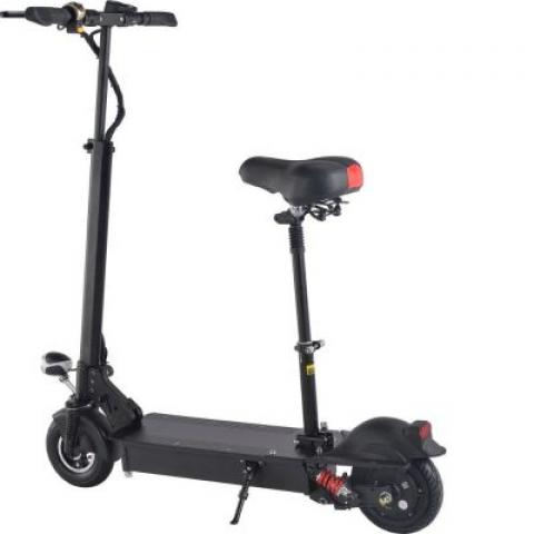 8inch 36V 10AH 2 wheel front and rear air wheel Folding Electric scooters with seat city scooter Citycoco for adults