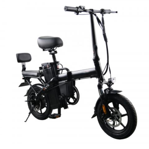 Folding small designated driving service long range 48V 20AH BMS IOT swapping battery park camping beach electric bike bicycle