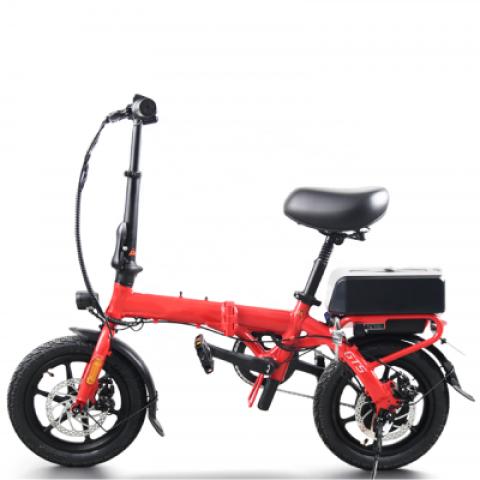 Folding small easy take in truck kids multi color long range 48V 20AH swapping battery park camping beach electric bike bicycle