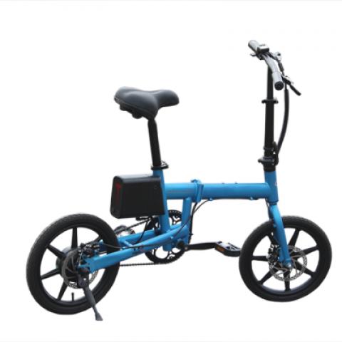 Mini simple 250W motor 36V Folding 12Inch wheel tyres long range swapping battery park camping beach electric bike bicycle
