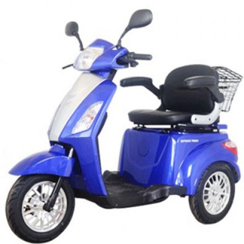 500W 800W 48V 60V 72V Fat people shopping reduced mobility Handicapped elderly Assisted Electric Tricycles three wheels scooter