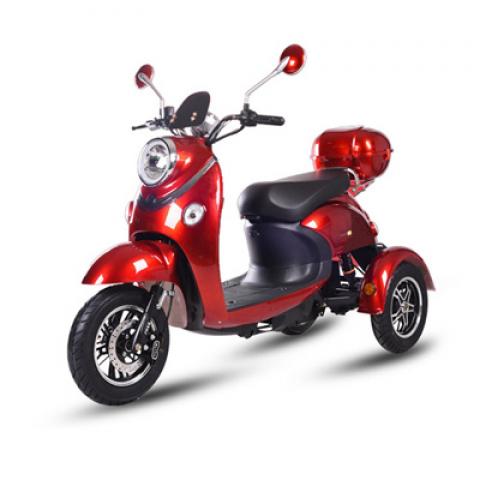 Fashion Hydraulic shock absorption scooters 500w 60v electric scooter adult 3 wheel electric citycoco fat tire electric tricycle