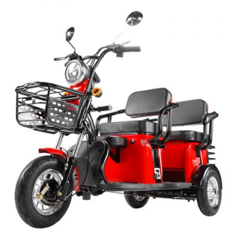 600w/800w electric three wheel scooter with child seat 48v/60v electric 3 wheel scooter cargo and passenger can load 300kg