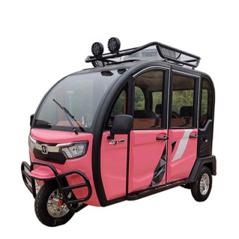 high speed 3 wheel electric cargo| passenger scooter in electric tricycles damping 800w-1000w new energy electric car 3 seats