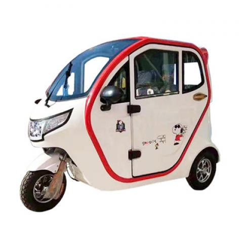 5*1000w 60v Electric 3 wheel scooter tricycle with electric lift glass indicator reversing image reversing radar FM radio