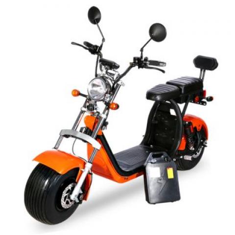 1500w mini electric motorcycle scooter 2 seats e bike indicators led turn signal remove battery non-slip and wear-resistant