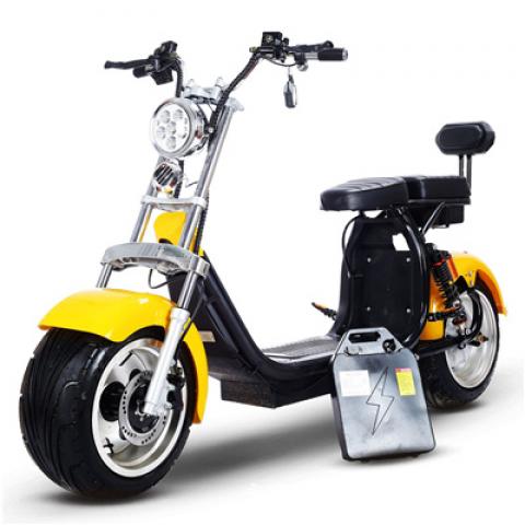 10 inch Aluminium alloy rims Removable lithium battery big Fat tyres wheels electric city coco scooters bikes classic moped