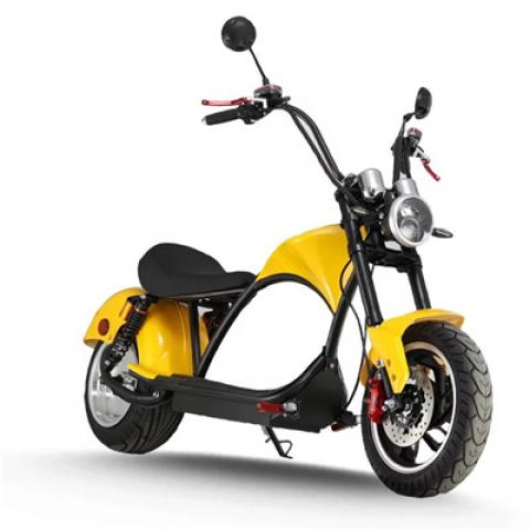 EEC 12 inch Aluminium alloy rims Removable lithium battery big Fat tyres wheels electric city coco scooters bikes classic moped