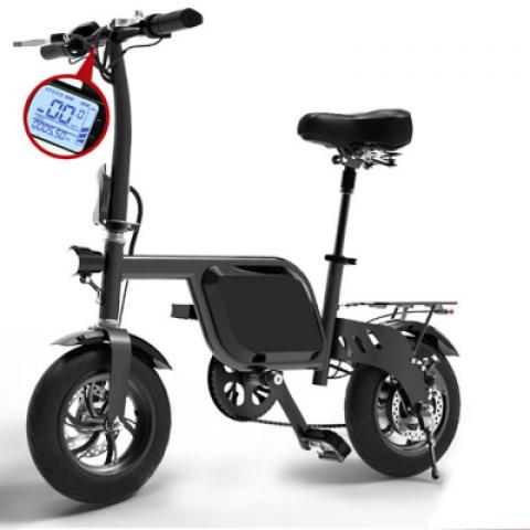 Fashion 14 inch mini electric bike for adult 350w 48v 6ah lithium battery unique folding electric city bike Chinese supplier