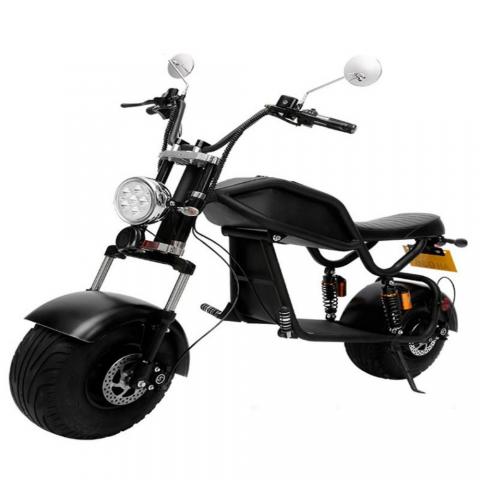 1500W 2000W 9.5 inch Aluminium alloy rims Removable lithium battery big Fat wheels electric city coco scooters moped motorcycle