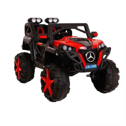 2.4 G Bluetooth Control Enlish Story Music LED Light big battery 4 wheel off road mountain electric car for kids shake the car