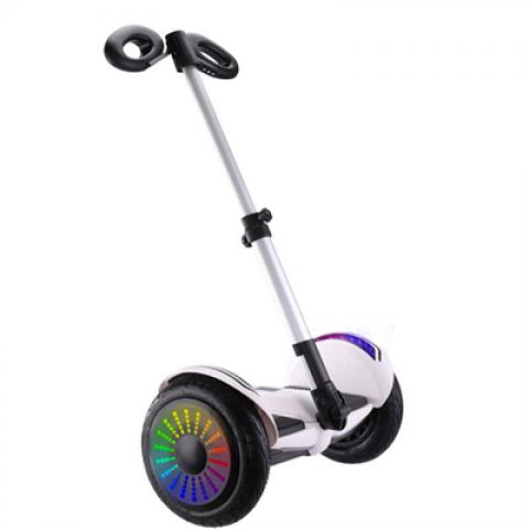 500w 4.4ah Adult 2 wheel electric self-balance scooter handle height adjustable e scooter kids with app cool light bluetooth