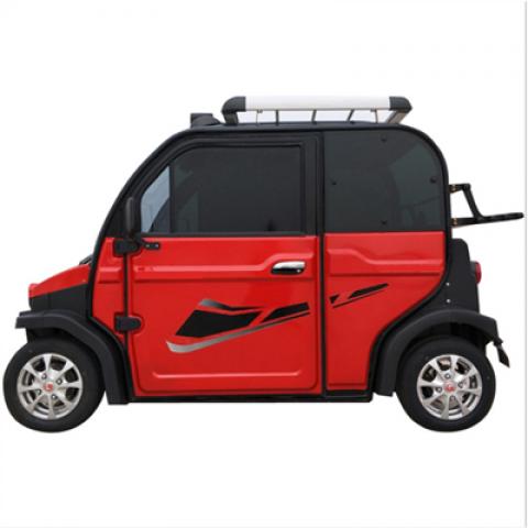 New design cool and beautiful electric car Long range 120km 4 wheel mini adult vehicle 3000w enclosed mobility scooter 4 seater