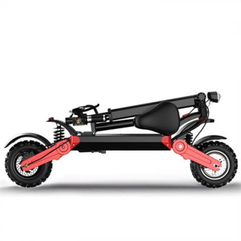 500w 48v lithium battery folding electric scooter LCD Display USB 12 Inch Vacuum tire stand up scooter electric or add a seat