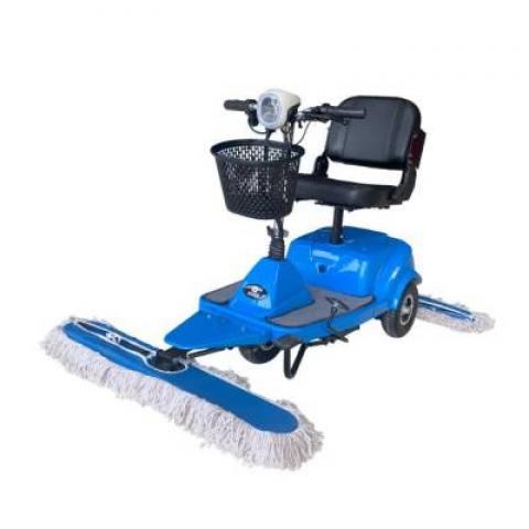 700W Mobile mopping scooter with electric up down system Electric cleaning car suitable for market, factory, hospital, station