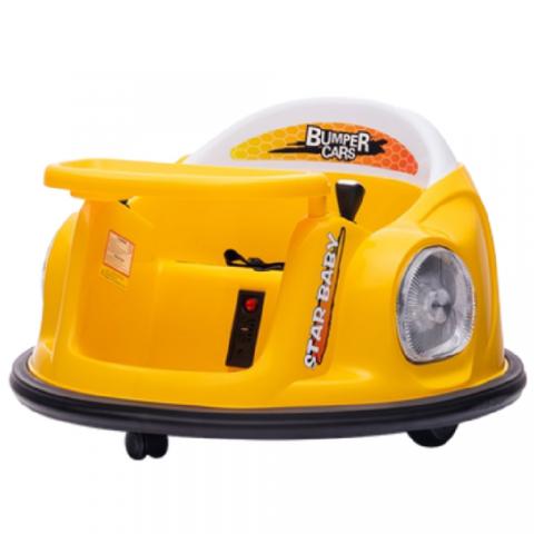 Children's bumper car electric vehicle with remote control universal wheel toy car can be operated indoors and outdoors scooter