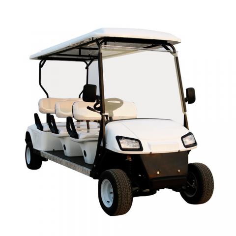 New energy ultra long endurance portable electric four-wheel golf cart scenic spot sightseeing patrol Airport Ferry car