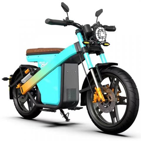 EEC Halley citycoco New 17inch High Power Three Stage Variable Speed Dual Display Dual Seat Outdoors Electric Scooter Motorcycle