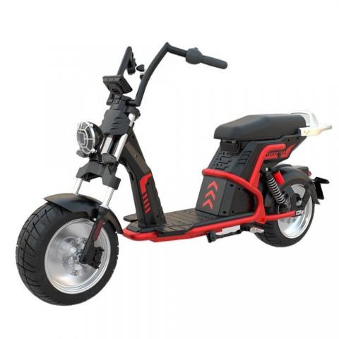 4000W Powerful Halley City-coco Fat Tire Motorcycle For Adult high speed two seats off-road cross-country electric scooter